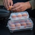 Outdoor Shockproof Egg Box Storage Box, Portable Camping Shatterproof Egg Tray, Home Plastic Protection Box, Travel Shatterproof.