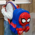 Spiderman Backpacks Super Heroes Student School Bag Cartoon 3d Stereo Kindergarten Backpack Children's Travel Bag Gift. 