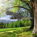 3D Fake Flying Falcon Hawk Bird Repellent Decoy Pest Control Garden Scarer Scarecrow Ornament For Hunting Yard Decoration.