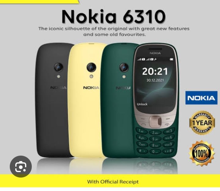 Nokia 6310 Dual Sim Keypad Mobile box pack Pta Approved 1year warranty made in Vietnam