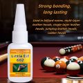 Heavy-Duty Fast-Drying Billiard Club Adhesive - with Precision Nozzle Repair & Bonding Glue for Cue Sticks, Billiard Accessories.