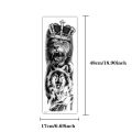 Large Full Arm Sleeve Waterproof Temporary Tattoo Sticker Skul Dragon Snake Lion Wolf Tiger Prajna Fake Tatoo Body Art Men Women. 