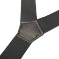 Melo Tough Y back suspenders airport friendly Suspenders,NO buzz with Plastic Clip 1.5 inch fully elastic braces. 