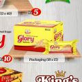 Glory biscuits 10 wala 1×16 pieces. 