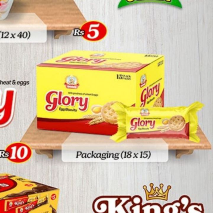 Glory biscuits 10 wala 1×16 pieces