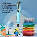 New 3D Printing Pen Children DIY Painting Toys Upgraded LCD Screen Creative Handmade Toys Niche Holiday  PLA Filagment. 