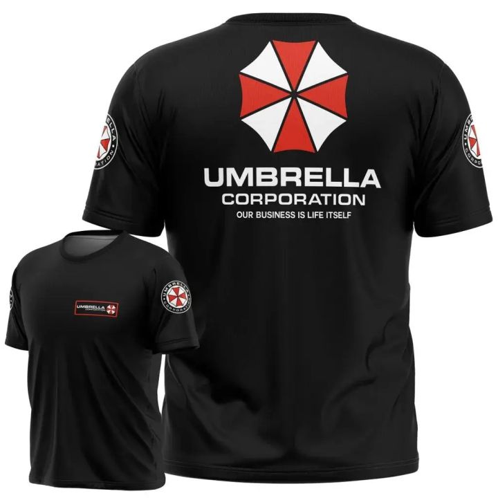 2026%20Summer%20New%20Style%20Resident%20Evil%20Umbrella%20Corporation%20T%20-%20Shirt%20-%20Black%20Iconic%20Logo%20&%20Slogan%203D%20Printed%20Perfect%20for%20Game%20Fans%20-%20Image%205