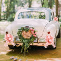 10Pcs Big Wedding Pull Bow Ribbons Flower Car Chairs Decoration Christmas  Wrap Packing Birthday Party Supplies Home Crafts. 
