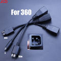 JCD For Xbox 360 To Xbox 360 Slim/Xbox One/Xbox 360E AC Adapter Power Supply Cable Transfer Cable Converter Cord.