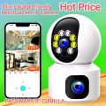 Dual Lens V380 IP security camera with 24 Hours full color Video. 