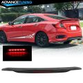Honda civic  x RS Turbo spoiler | Honda civic x 2016 to 2022 trunk spoiler. 