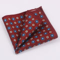Men's Suit Pocket Scarf Chest Yanhui Dress Retro Printing British Simple Pattern Business Tie Wedding Decoration. 