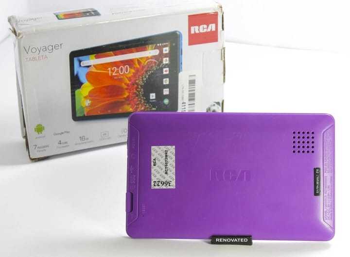 RCA TABLET VOYAGER /Tablet 16gb storage/ youtube working/ android 7 / memory card support