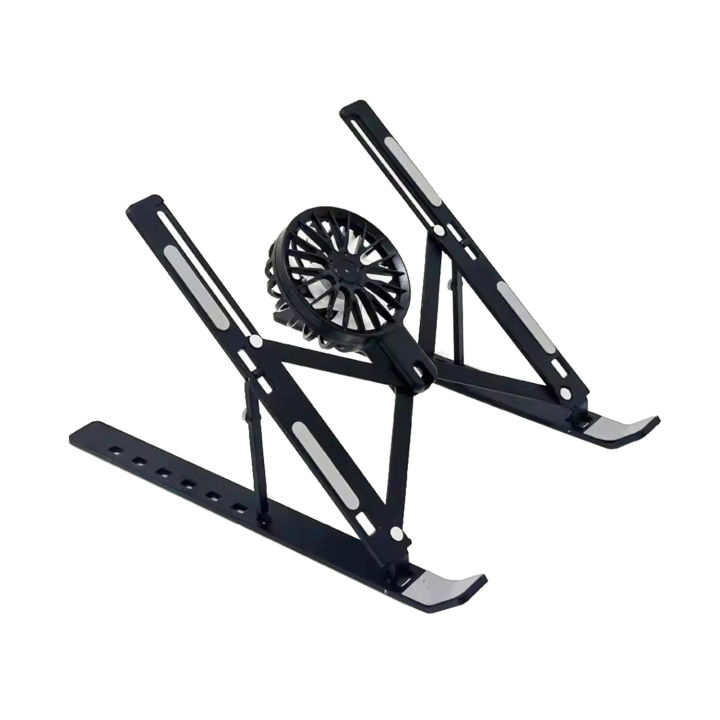 Adjustable%20Laptop%20Cooling%20Stand%20with%20Fan,%20Foldable%20Portable%207-Level%20Height%20Adjustment,%20Aluminum%20Alloy%20Material,%20-%20Image%207