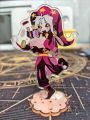 Game The Freak Circus Pierrot Cosplay Stand Acrylic Standing Plate Funny Figure Desktop Decoration Halloween Props.