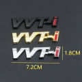 3D Metal VVT i Logo VVTi Emblem Car Fender Badge Trunk Sticker For Yaris RAV4 Auris VVTI Sticker Accessorie. 