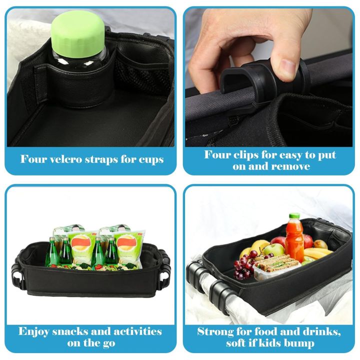 Double%20Sided%20Stroller%20Tray%20for%20Snacks%20&%20Activities%20Featuring%20Faux%20Leather%20Side%20for%20Eating,%20Polyester%20Side%20for%20Activities%20-%20Image%206