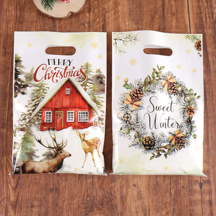 10/20/50pcs%20Christmas%20Candy%20Bags%20Rustic%20Xmas%20Tree%20Wreath%20Elk%20Truck%20s%20Packaging%20Bag%20Winter%20Holiday%20Christmas%20Decorations%202025%20-%20Image%204