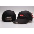 Mens Black Cap with Red Box Logo | Cap for Men. 