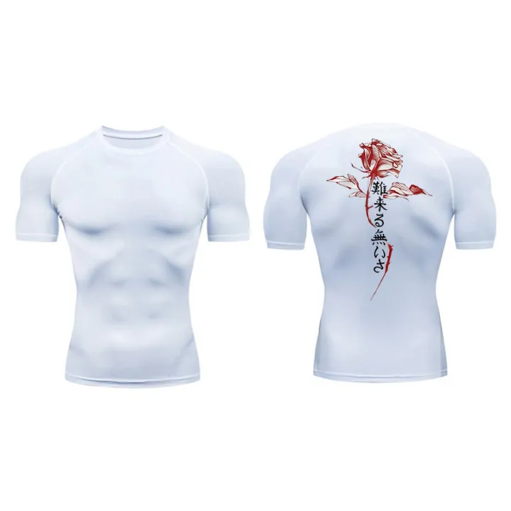 Blossom%20Print%20Short%20Sleeve%20Compression%20Shirts%20for%20Men%20Summer%20Athletic%20Quick%20Dry%20T-shirts%20Gym%20Workout%20Running%20Tees%20Sporty%20Tops%20-%20Image%206