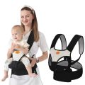 Baby Carrier Waist Stool, Kangaroo Shoulder Swaddle Sling Infant Kid Wrap Ergonomic Backpack Hipseat For 3-36 Months Baby. 
