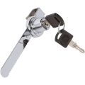 Sliding Glass Door Ratchet Lock with Chrome Finish - Premium Cabinet Locks. 