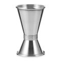 Stainless Steel Cocktail Shaker Measure Cup Dual Shot Drink Spirit Measure Jigger Kitchen Bar Tools. 