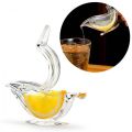 Bird Shape Manual Lemon Clip Squeezer, Acrylic Lemon Juicer, Convenient Fruit Juice Gadget, Hand Press Lemon Squeezer for Kitchen, Citrus Press Juicer Squeezer Kitchen Tool, Ergonomic Portable Fruit Juicer, Lemon Slice Wedge Squeezer. 