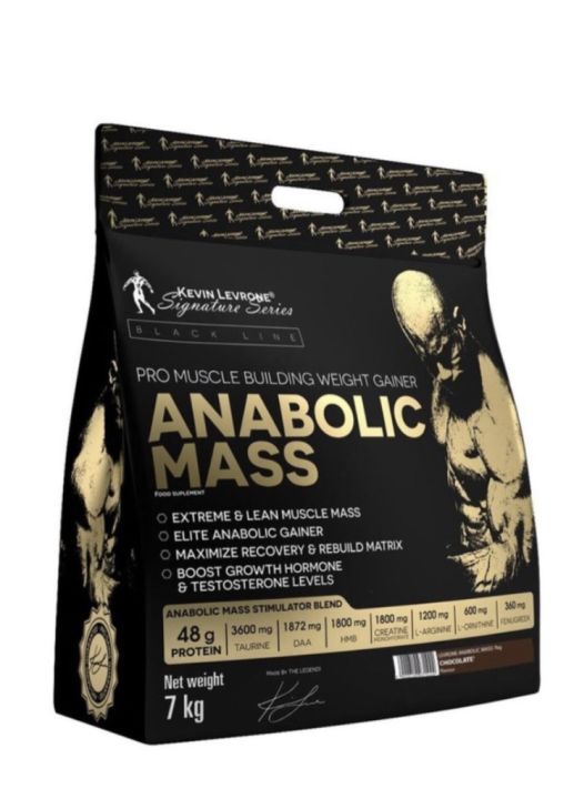 KL Anabolic Mass Gainer 7 Kg Muscle Building Protein Powder for Bodybuilding Strength Weight Gaining Fitness Nutrition
