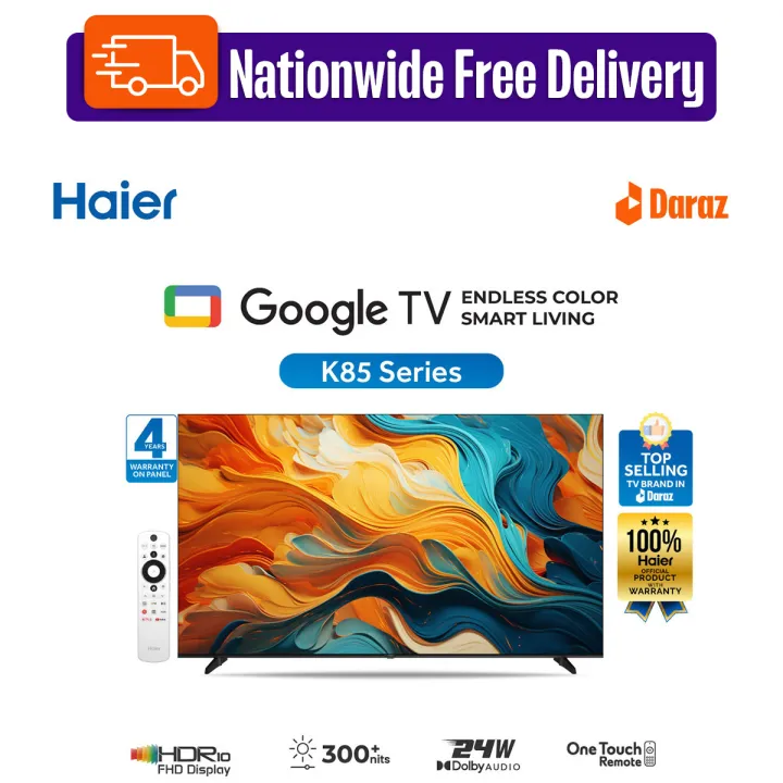 Haier%2043"%20FHD%20Google%20TV%20%20with%20Free%20Delivery%20&%20Installation%20(H43K85FFX)%20-%20Image%202