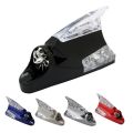 New Car Wind Shark Fin Antenna LED Warning Flash Upgrade Car Radio Signal Enhancement Roof Antenna Accessories. 