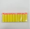 Pack of 20 Refill Bullet Darts for Nerf N-Strike Elite Series Blasters Kid Toy Gun (Yellow, 20PCS). 