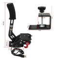 Universal Racing Game USB Handbrak &Fixed Bracket For G25/27/29 T300 T500 PC Racing Games Fanatecosw Dirt Rally.