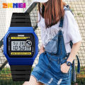  Women Fashion Sport Watch Wristwatch Alarm Digital Girls Watches Waterproof PU Strap Alarm Clock Relogio Feminino 1413. 