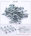 100pc/lot Self-tapping Screw galvanized Self Tapping Screws for Pocket Hole Jig Inclined hole locator. 