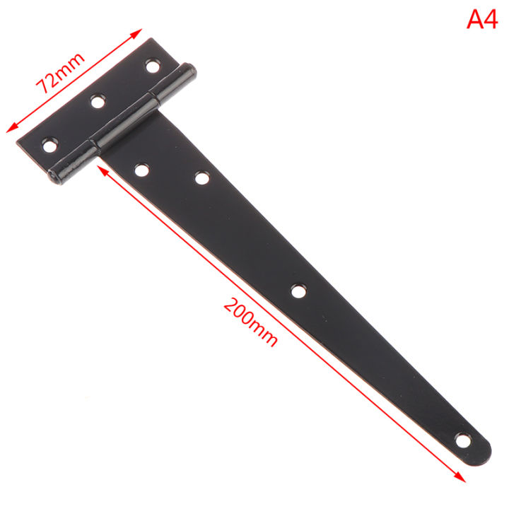 1PCS%20Black%20Paint%20T%20Shape%20Triangle%20Hinge%20Cabinet%20Shed%20Wooden%20Door%20Gate%20Hinges%20Hardware%20-%20Image%207