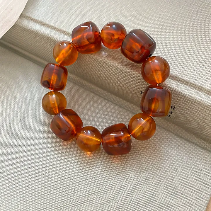 Acrylic%20Irregular%20Square%20Round%20Beaded%20Bracelet%20for%20Women%20European%20and%20American%20Simple%20Bracelet%20Korean%20Fashion%20Hand%20Accessories%20-%20Image%205