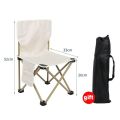 Outdoor Portable Folding Chair With Storage Bag Foldable Car Outdoor Chair Lightweight Bearing Strong Ride Comfort Camping Gear.