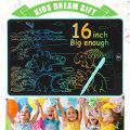 16 Inch Big LCD Drawing Board Writing Tablet Digit Magic Blackboard Art Tools Painting Learning & Education Toys for Kids . 