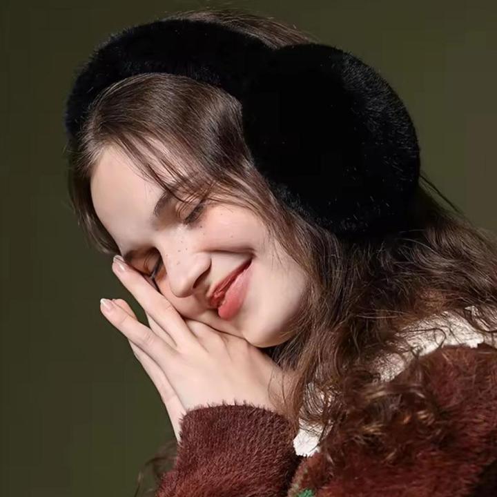 Fashion%20Winter%20Warm%20Earmuffs%20Fluffy%20Ear%20Muff%20for%20Women%20Soft%20Plush%20Earmuffs%20Girls%20Boys%20Cold%20Weather%20Ear%20Warmer%20Foldable%20Earflaps%20-%20Image%205