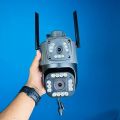 V380 Latest New Model Ultra HD Dual Lens Security  CCTV Wireless WIFI IP Camera. 