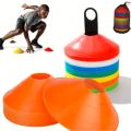 Soccer Cones Set Football Training Equipment for Kid Pro Disc Cones Agility Exercise Obstacles Avoiding Sports Accessories.