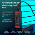 HT812A Network Cable Tester UTP LAN Cable Finder RJ11 RJ45 Master And Remote Set Alignment Meter Telephone Line Detector Tracker. 