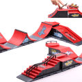 Professional Finger Skateboard DIY Skate Park Ramp Parts Tech Deck Scene Venue Combination Sets Novelty Toys Gift For Kids Child. 