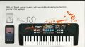 37-Key Electronic Organ Digital Key Board Piano Musical Instruments Kids Toy With Microphone. 
