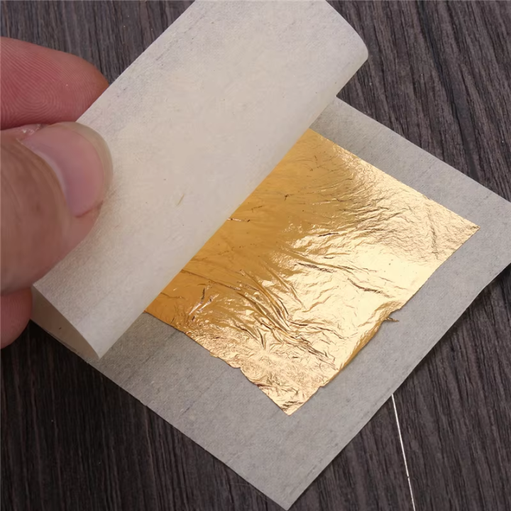 4.33x4.33cm%205/10%20Sheets%2024K%20Pure%20Real%20Gold%20Leaf%20DIY%20Painting%20Decors%20Arts%20Crafts%20Gilding%20Design%20Paper%20Party%20Gift%20Handicrafts%20-%20Image%206