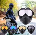 Face Helmet Mask for Bike Riders with Glasses | Anti Dust Masks for Bikers | Fog Proof & Warm. 