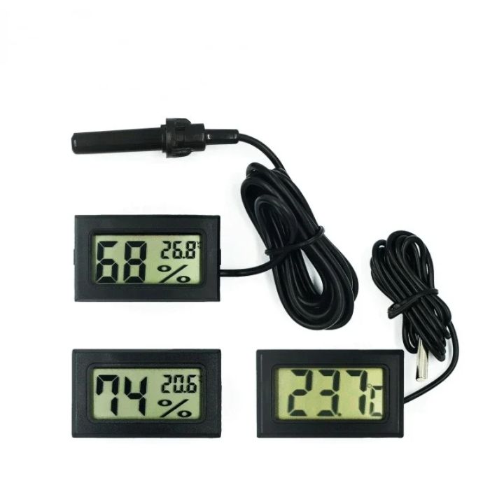 Mini Digital Humidity Meter Thermometer Hygrometer Sensor Gauge LCD
