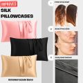 Silk Pillowcase Best for the skin and Hair Satin Silk pillow cover. 