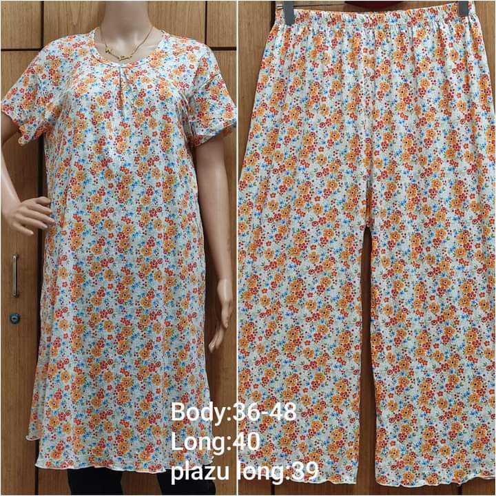 Women's%20Cotton%20T%20Shirt%20&%20Palazzo%20Set%20Combo%20Pack%20Casual%20Two%20Piece%20Outfit%20-%20Image%203
